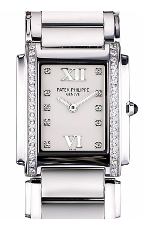 Часы Patek Philippe Twenty 4 Factory Diamonds Steel Ladies Watch 4910/10A-011 (12260) №2