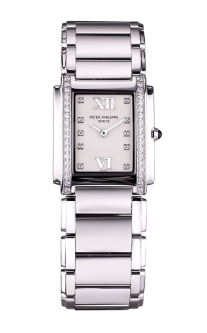 Часы Patek Philippe Twenty 4 Factory Diamonds Steel Ladies Watch 4910/10A-011 (12260)