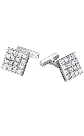 Запонки Cartier White Gold Diamonds Cufflinks 6,00 ct (12588)