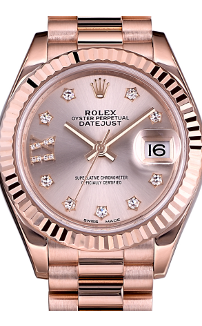 Часы Rolex Lady-Datejust 18k Rose Gold 279175 (12419) №2