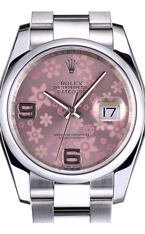 Часы Rolex DateJust Pink Flower 116200 (12583) №2