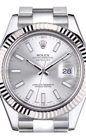 Часы Rolex Datejust 41mm Steel and White Gold 116334 (11326) №2