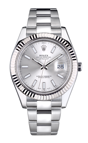 Часы Rolex Datejust 41mm Steel and White Gold 116334 (11326)