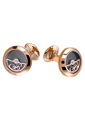 Запонки Breguet Pink Gold Cufflinks 9907.BR.EC (12825)