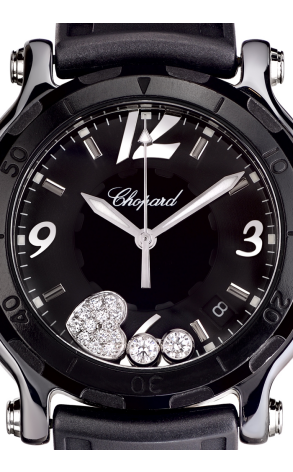 Часы Chopard Happy Sport Black Ceramic Limited Edition 8507 (12947) №2