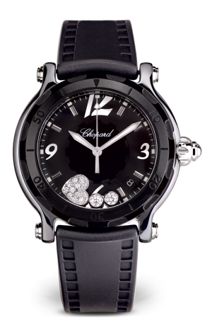 Chopard Happy Sport Black Ceramic Limited Edition 8507 12947