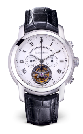 Часы Audemars Piguet Jules Audemars Tourbillon Chronograph 26010BC.OO.D002CR.01 (13154)
