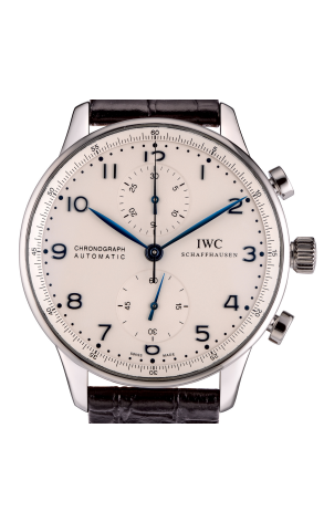 Часы IWC Portuguese Stainless Steel Automatic Chronograph IW371446 (13029) №2