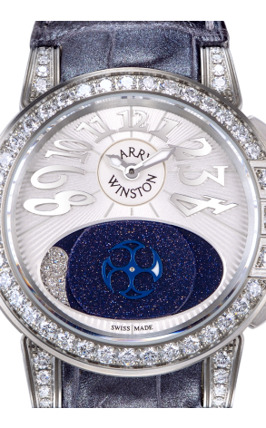 Часы Harry Winston Lady Z Zalium & Diamonds 400-UAMP36Z (13285) №2
