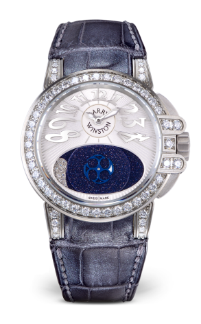 Часы Harry Winston Lady Z Zalium & Diamonds 400-UAMP36Z (13285)