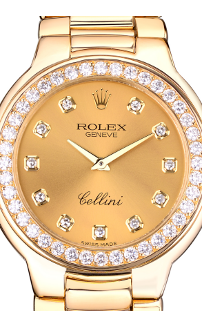 Часы Rolex Cellini 18K YG & Diamonds 6663 6663 (13481) №2