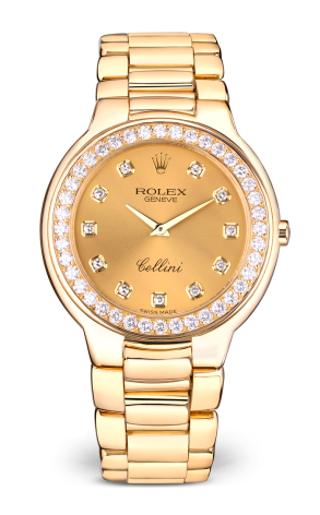 Часы Rolex Cellini 18K YG & Diamonds 6663 6663 (13481)