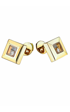 Серьги Chopard Happy Diamonds Yellow Gold Earrings 83/2938-20 (13203)