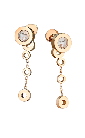 Ювелирное украшение  Chopard Happy Diamonds Happy Bubbles Earrings 836982 (13429)