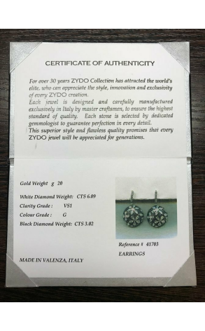 Серьги ZYDO Gioielli Earrings Allure Collection 41703 (13379) №2