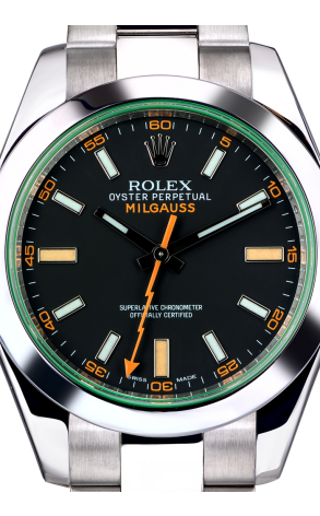 Часы Rolex Milgauss Green 40mm Steel 116400GV (13667) №2