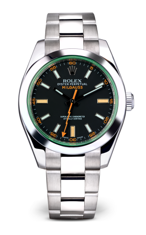 Часы Rolex Milgauss Green 40mm Steel 116400GV (13667)