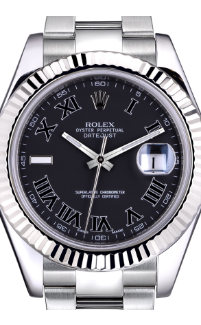 Часы Rolex Datejust II 41 mm Steel and White Gold 116334 (5172) №2