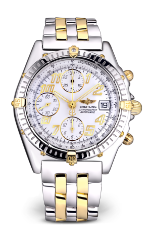 Часы Breitling Two Tone Chronograph Automatic Watch "СпецАкция" до 1-го мая B13050.1 (4931)