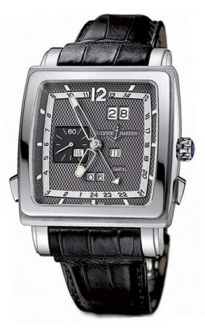 Часы Ulysse Nardin Quadrato Dual Time Perpetual 320-90/69 (13720)