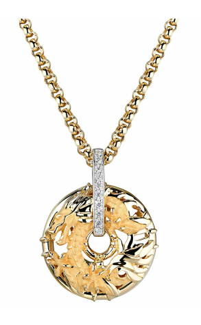 Подвеска Carrera y Carrera Círculos de Fuego Shanghai Yellow Gold Mini Pendant 030101 DA10381030101 (13781)