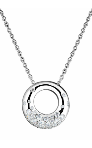 Подвеска Chaumet Anneau White Gold Diamonds Necklace (13810)