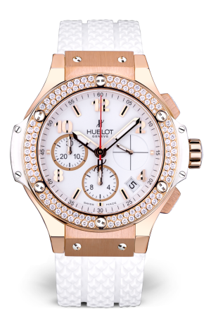 Часы Hublot Big Bang Evolution Gold All White 341.PE.230.RW.114 (14075)