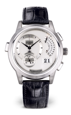 Часы Glashutte Original Glashütte Original PanoRetroGraph 18K White Gold Limited Edition 60-01-02-02-06 (14337)