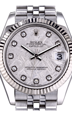 Часы Rolex Datejust 31mm Stainless Steel Meteorite Diamond Oyster 178274 (14434) №2