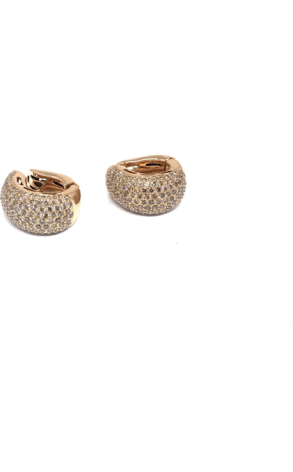 Серьги Gianni Lazzaro Rose Gold Diamonds Earrings (14398) №2