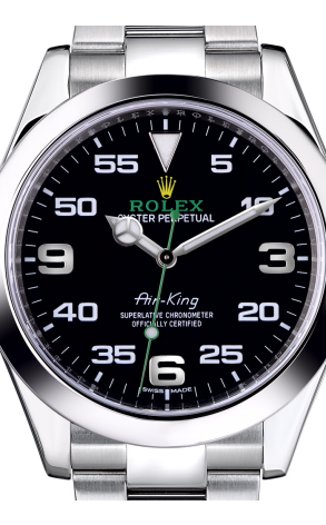 Часы Rolex Air King Black Arab 40mm 116900 (14475) №2