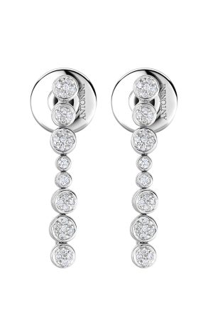 Серьги Antonini Gioielli White Gold Diamonds Earrings (14560)