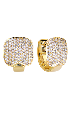 Серьги Casa Gi Yellow Gold Diamonds Earrings (14497)