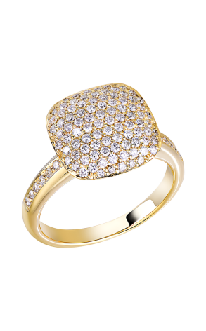 Кольцо Casa Gi Yellow Gold Diamonds Ring (14495)