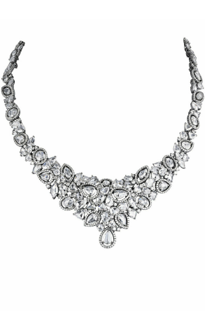 Комплект  с бриллиантами 54.0 ct. ожерелье, браслет, серьги (14926) №2