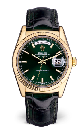 Часы Rolex Day-Date 36mm Green 118138 (14859)