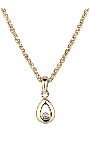 Подвеска Chopard Happy Diamonds Yellow Gold Pendant 791154-0001 (14724)