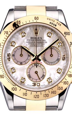 Часы Rolex Cosmograph Daytona Mother of Pearl Dial Oyster Bracelet Watch 116523 (15112) №2