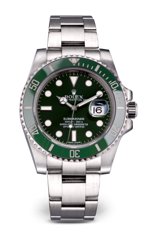 Часы Rolex Submariner Green Hulk 116610LV (15114)