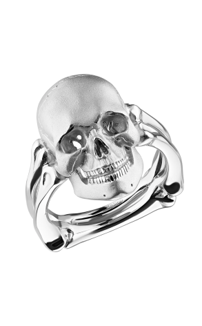 Кольцо Stephen Webster Skull silver ring (15408)