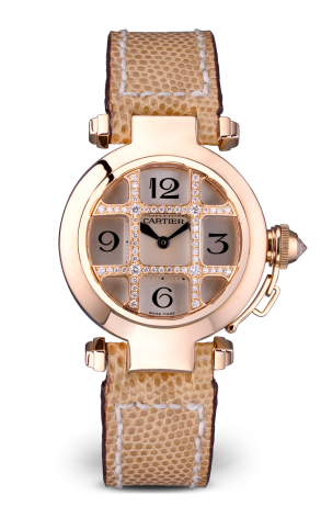 Часы Cartier Pasha Grille Rose Gold 2815 (15768)