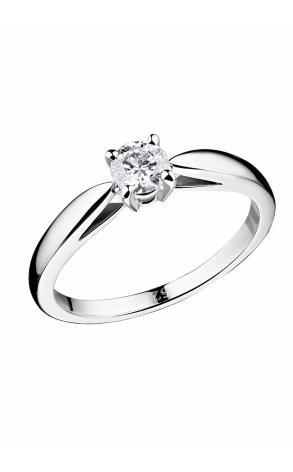 Кольцо Van Cleef & Arpels Bonheur Solitaire Platinum 0.30 ct D/VVS2 Ring ARA28852 (15824)