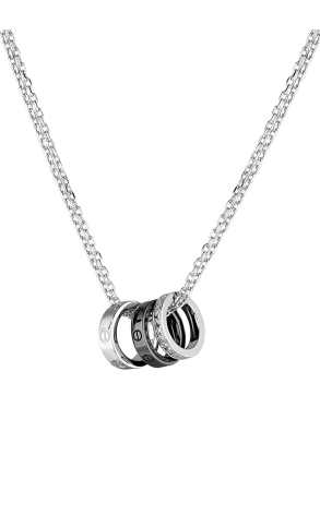Подвеска Cartier Love White Gold Ceramic Diamonds B3046500 (15951)