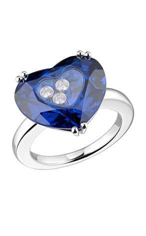 Кольцо Chopard So Happy Diamonds Blue Topaz Ring 82/6233/01 (16537)