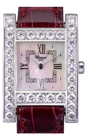 Часы Chopard H Diamond 18k White Gold 13/6621 (16911) №2