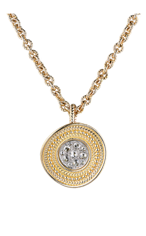 Подвеска Carrera y Carrera Ruedo Medium Yellow Gold Pendant DA11102, 030101 (16817)