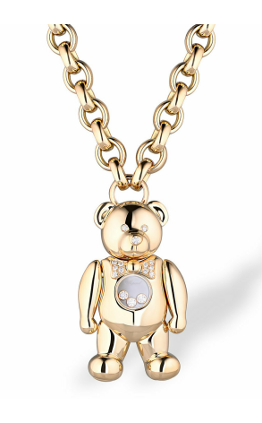 Подвеска Chopard Happy Diamonds Teddy Bear Large Pendant 792458-0001 (17252)