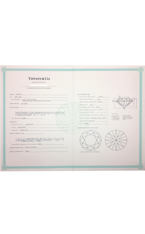 Кольцо Tiffany & Co Ring 0,94 ct H/VS1 (16873) №2