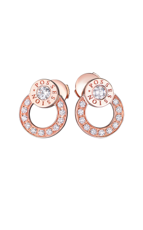 Серьги Piaget Posession Rose Gold Diamonds Earrings G38P8500 (16813)