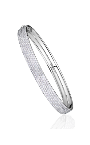 Браслет Tiffany & Co Metro 5 Row White Gold Bracelet (16824)